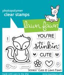 Lawn Fawn - Clear Stamps - Stinkin Cute