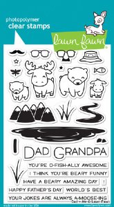 Lawn Fawn - Clear Stamps - Dad + Me