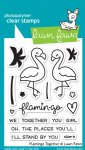 Lawn Fawn - Clear Stamps - Flamingo Together