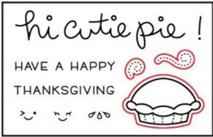 Lawn Fawn - Clear Stamps - Cutie Pie