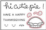Lawn Fawn - Clear Stamps - Cutie Pie