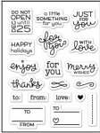 Lawn Fawn - Clear Stamps - Tiny Tag Sayings