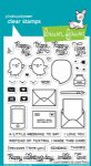 Lawn Fawn - Clear Stamps - Love Letters