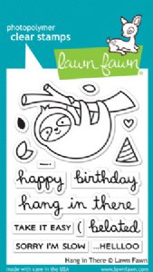 Lawn Fawn - Clear Stamps - Hang In There