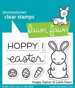 Lawn Fawn - Clear Stamps - Hoppy Easter