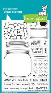 Lawn Fawn - Clear Stamps - How You Bean