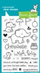Lawn Fawn - Clear Stamps - Elphie Selfie