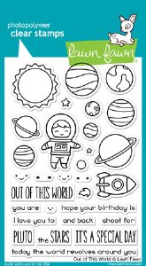 Lawn Fawn - Clear Stamps - Out Of This World