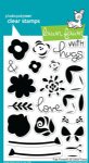 Lawn Fawn - Clear Stamps - Fab Flowers