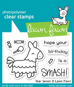 Lawn Fawn - Clear Stamps - Year Seven