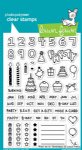 Lawn Fawn - Clear Stamps - Plan On It: Birthday