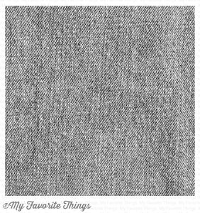 MFT - Cling Stamp - Denim Background