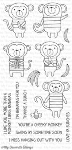 MFT - Clear Stamp - Cheeky Monkey