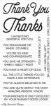 MFT - Clear Stamp - Kind Thanks