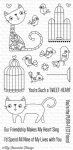 MFT - Clear Stamp - Purr-Fect Friends