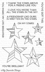 MFT - Clear Stamp - Stars Above