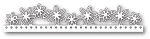 Poppystamps - Dies -  Floral Dotted Border