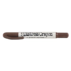 Tim Holtz - Distress Crayons -  Ground Espresso