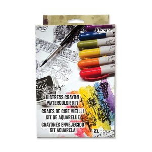 Tim Holtz - Distress Crayons - Watercolor Kit