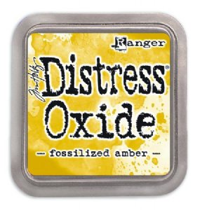 Distress Oxide - Stamp Pad - Fossilized Amber