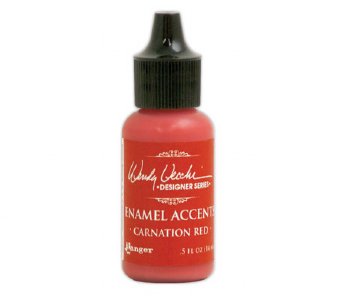 Ranger - Enamel Accents - Carnation Red