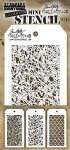 Tim Holtz - Mini Stencil - Set #24