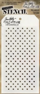 Tim Holtz - Stencil - Polkadot