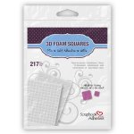 Scrapbook Adhesives - 3D Foam Squares - Mixed White