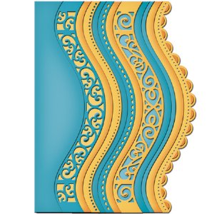 Spellbinders - Dies - Curved Borders Two