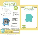 Taylored Expressions - Stamp & Die Combo - Clocked Out Grumpling