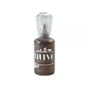 Nuvo - Glitter Drops - Chocolate Fondue