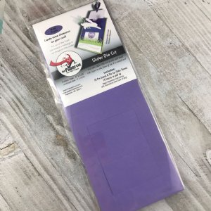 The Paper Cut - Slider Die Cut Card - Purple