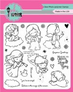Pink & Main - Clear Stamp - Little Angels