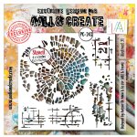 AALL and Create - 6"x 6" Stencil - Abstract 21