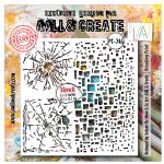 AALL and Create - 6"x 6" Stencil - Breaking Point