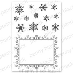 Penny Black - Stick & Shine - Snow Shimmer