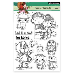 Penny Black - Clear Stamp - Winter Friends