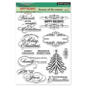 Penny Black - Clear Stamp - Beauty Of The Season