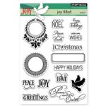 Penny Black - Clear Stamp - Jolly Filled