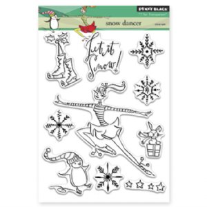 Penny Black - Clear Stamp - Snow Dancer