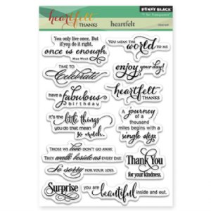 Penny Black - Clear Stamp - Heartfelt