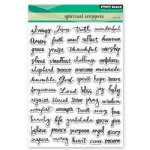 Penny Black - Clear Stamp - Spiritual Snippets Set