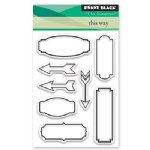 Penny Black - Clear Stamp - This Way Mini Set