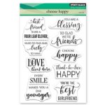 Penny Black - Clear Stamp - Choose Happy