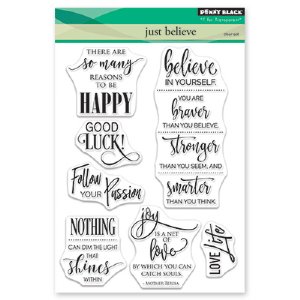 Penny Black - Clear Stamp - Just Believe
