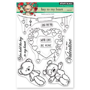Penny Black - Clear Stamp - Key To My Heart