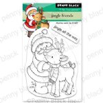 Penny Black - Clear Stamp - Jingle Friends