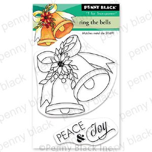 Penny Black - Clear Stamp - Ring The Bells