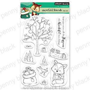 Penny Black - Clear Stamp - Snowfield Friends