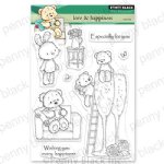 Penny Black - Clear Stamp - Love & Happiness
